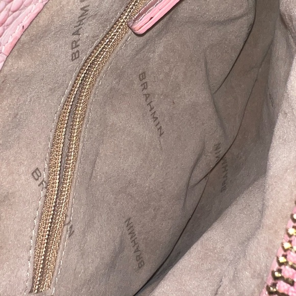 Elegant Pink-Embossed Clutch - Picture 5 of 9